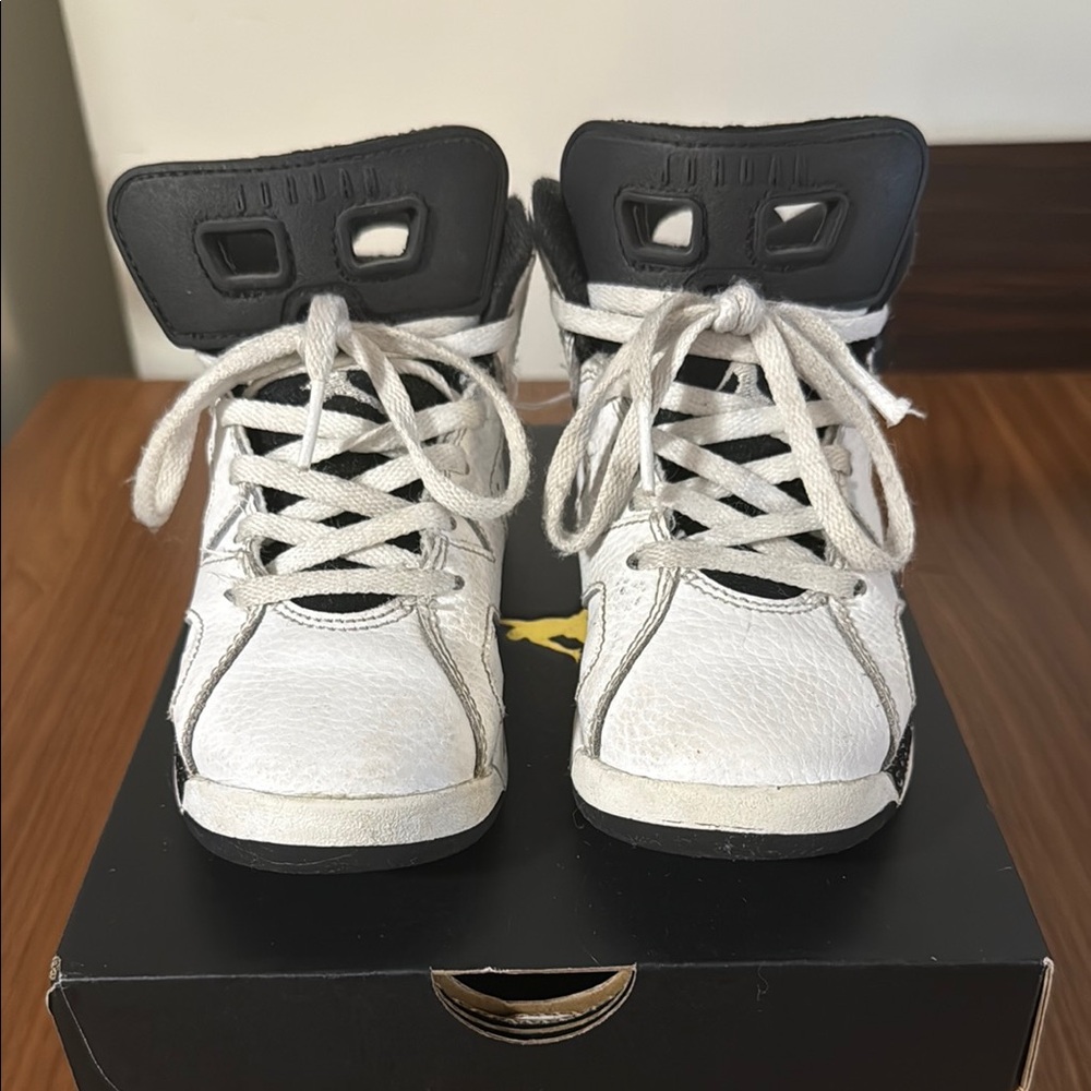 Kids Black and White Sneakers